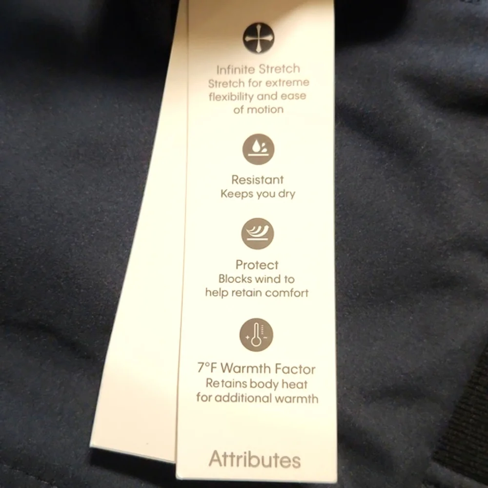 NWT! Calvin Klein Infinite Stretch Water Resistant Bomber Jacket Blue Medium - Picture 11 of 16